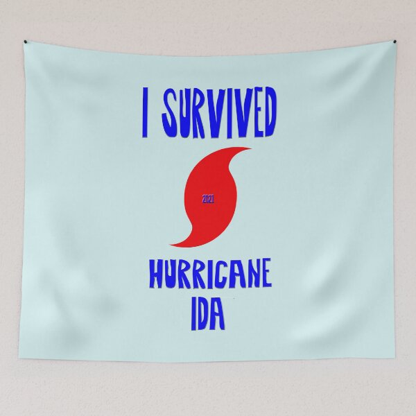 Item preview, I Survived Hurricane Ida designed and sold by Frankie Cat Photography.