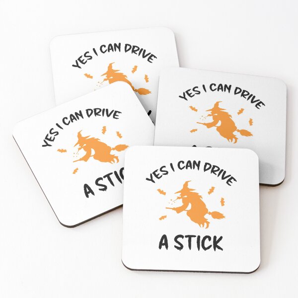 Item preview, Yes I Can Drive A Stick, Witchy Mama designed and sold by SportyDogShop.
