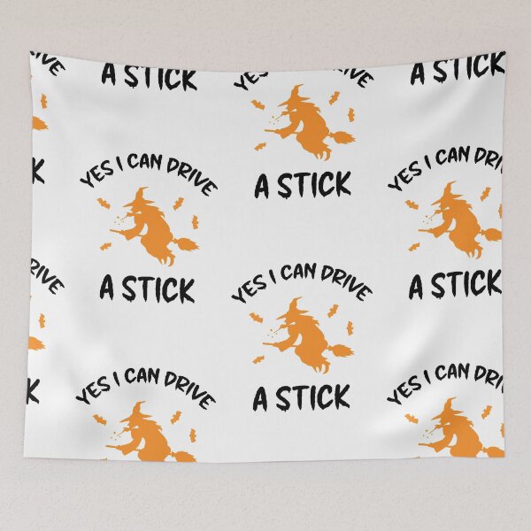 Item preview, Yes I Can Drive A Stick, Witchy Mama designed and sold by SportyDogShop.