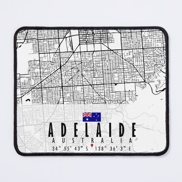 Item preview, Adelaide Map Australia designed and sold by hatimelhag.