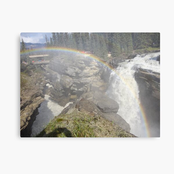 Waterfall Rainbow Canvas Print