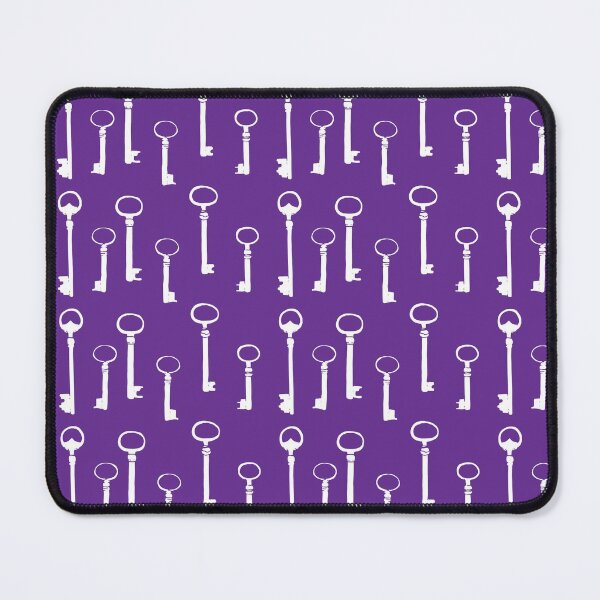 Item preview, Find Your Keys Pattern Art (Purple) designed and sold by Chee Sim.