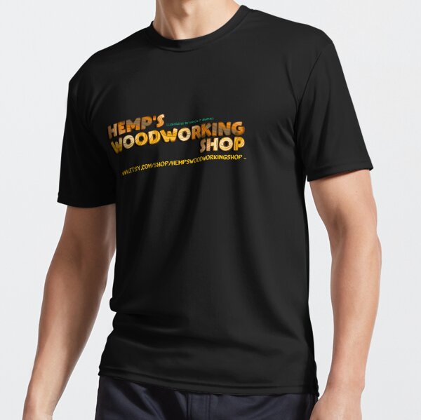 Item preview, Hemp's Woodworking Shop Brand Logo designed and sold by MisphitStudio.