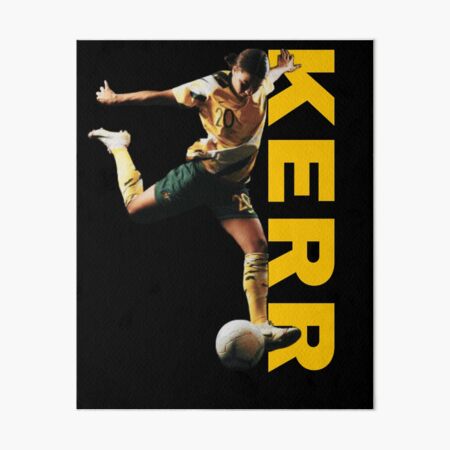 Sam Kerr wallpaper art Art Board Print