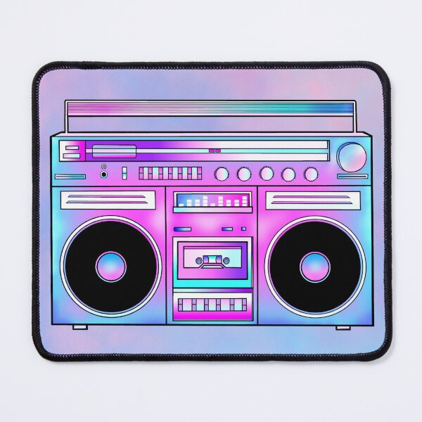 Item preview, Totally Sweet Retro Cotton Candy Boombox designed and sold by Deborah Camp.