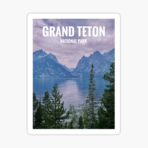 Item preview, Grand Teton National Park Poster designed and sold by Will-Carney.