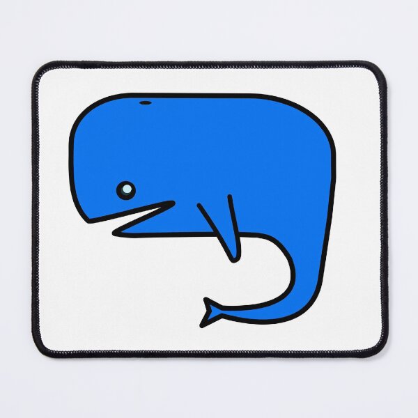 Item preview, Blue Whale, marine mammal, cartoon whale, blow hole, Moby Dick, Sperm Whale, Whale, friendly whale designed and sold by Nostrathomas66.