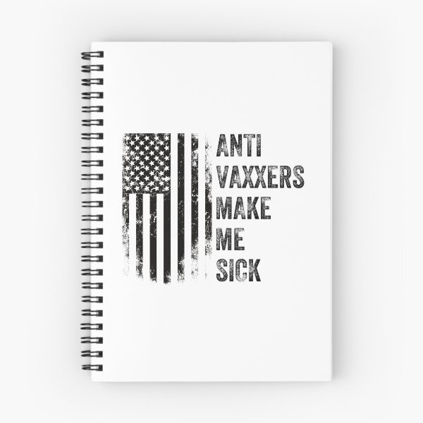 Item preview, Anti Vaxxers Make Me Sick Grunge Style #lightbackground designed and sold by Happy-PrintZ.