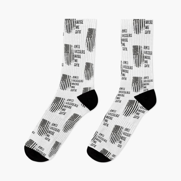 Item preview, Anti Vaxxers Make Me Sick Grunge Style #lightbackground designed and sold by Happy-PrintZ.