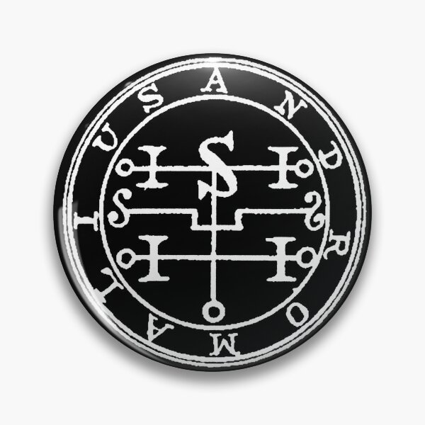 Item preview, Seal of Andromalius Sigil Talisman Demon Circle  designed and sold by signsandsymbols.
