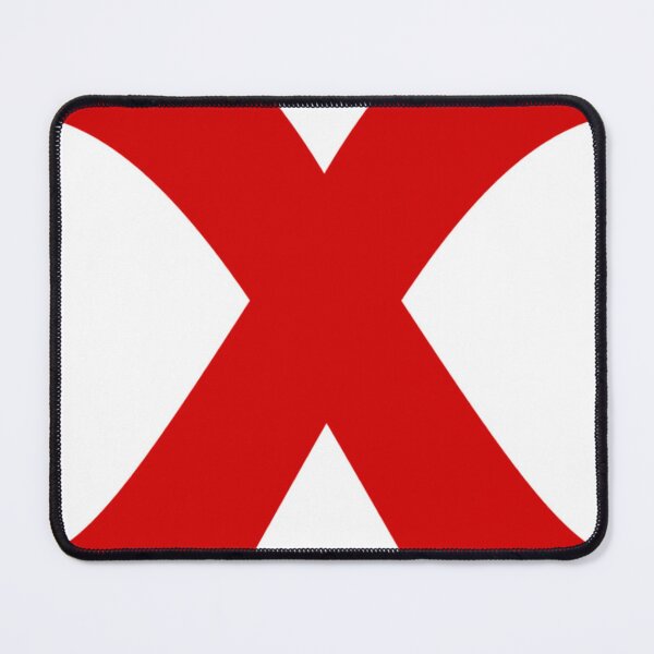 Item preview, Red X, X marks the spot, treasure hunt, box checked, Alphabet, X designed and sold by Nostrathomas66.