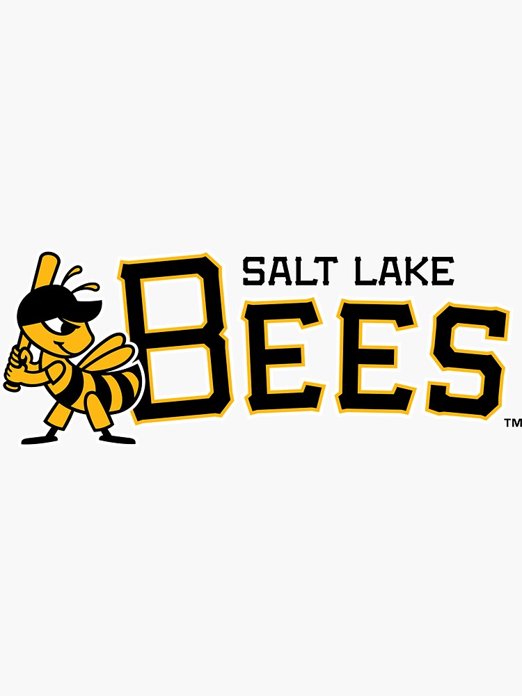 Salt Lake at Bees team logo Sticker for Sale by Cooperchloth