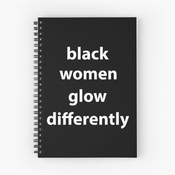Item preview, Black Women Glow Differently designed and sold by Housestore.