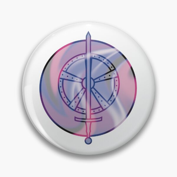 Item preview, Genderfluid Fighter Symbol designed and sold by AdlayasDesigns.