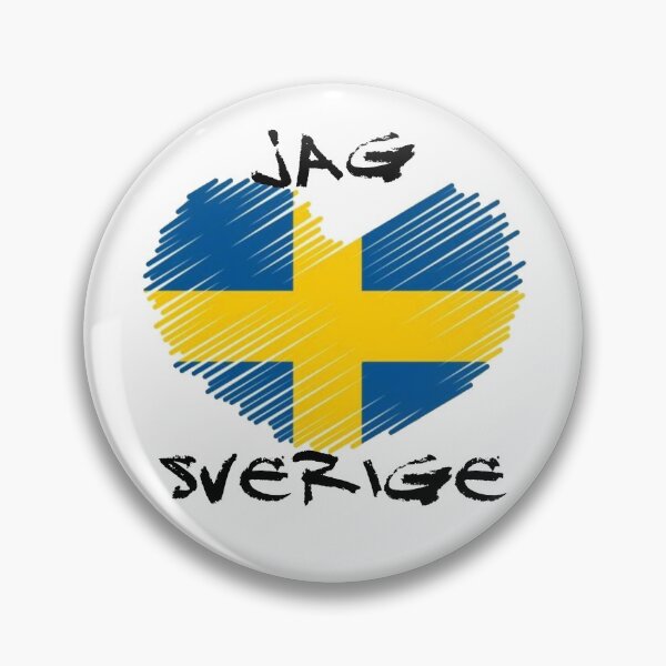Item preview, jag alskar sverige, I love Sweden, go Sweden, nice gift for swedish patriots designed and sold by underdogsgrit.