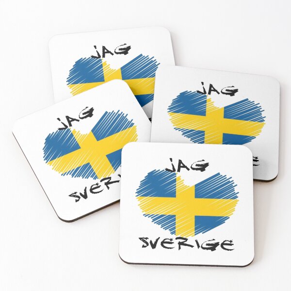 Item preview, jag alskar sverige, I love Sweden, go Sweden, nice gift for swedish patriots designed and sold by underdogsgrit.
