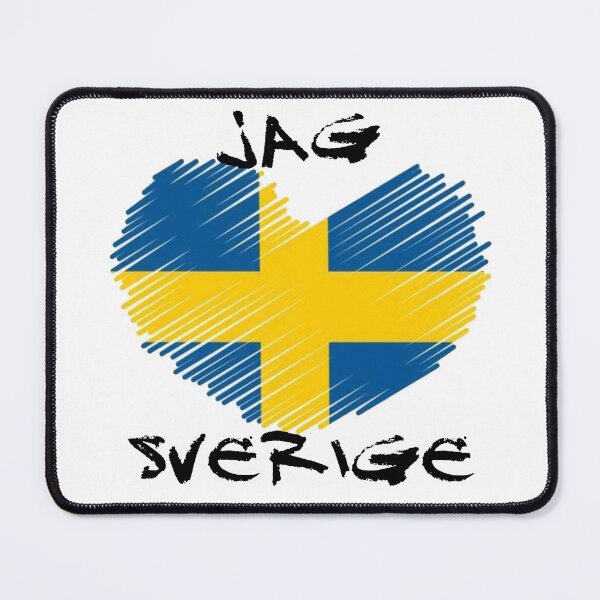 Item preview, jag alskar sverige, I love Sweden, go Sweden, nice gift for swedish patriots designed and sold by underdogsgrit.