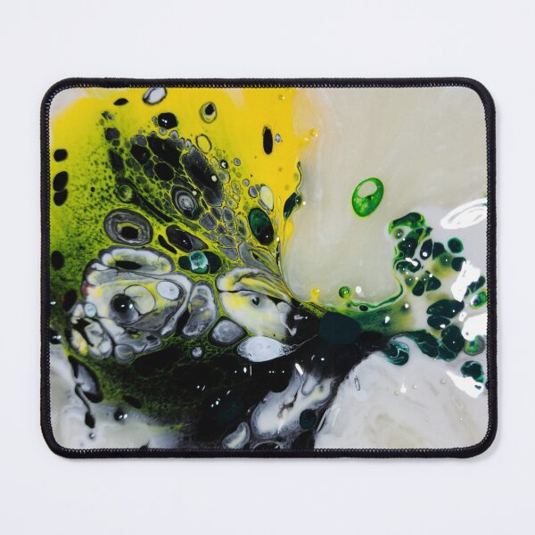 Item preview, Green yellow black abstract designed and sold by zchriswit.