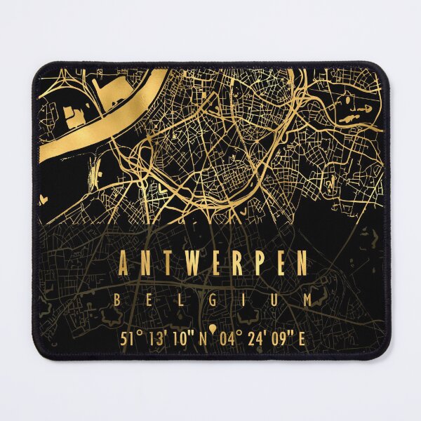 Item preview, Antwerpen Map Belgium designed and sold by hatimelhag.