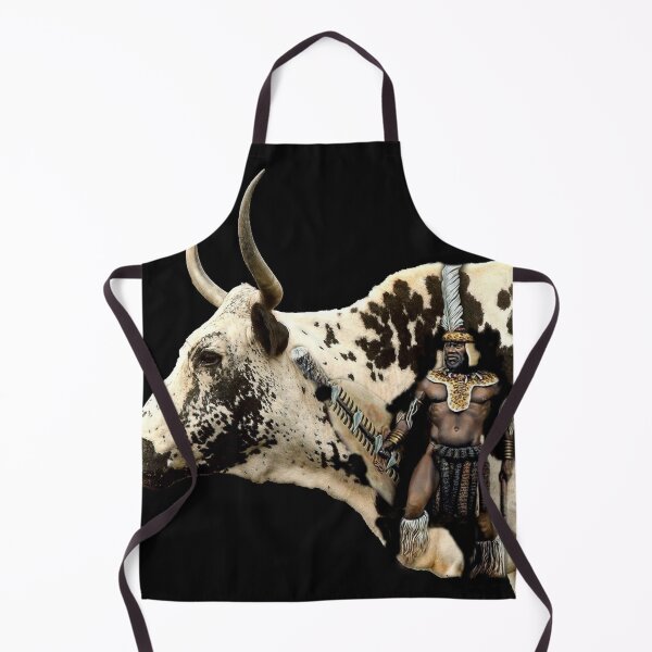 Item preview, nguni ox and the zulu warrior designed and sold by johnnyssandart.