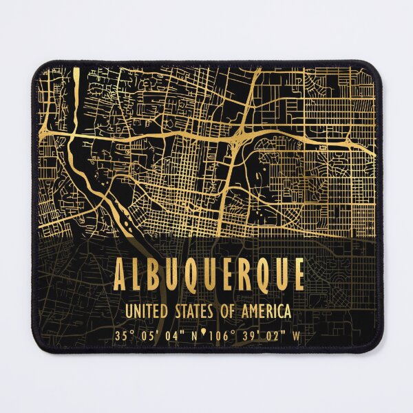 Item preview, Albuquerque Map USA designed and sold by hatimelhag.