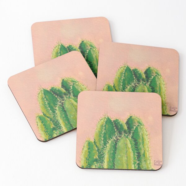 Item preview, A cluster of cacti in pink blush designed and sold by Luiza Malay.