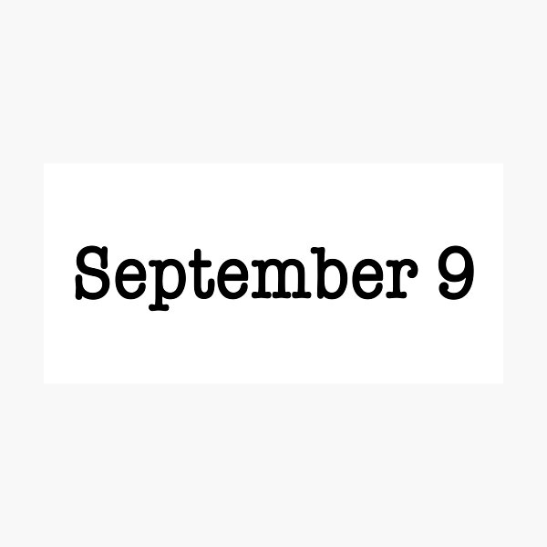Artikelvorschau, 9. September entworfen und verkauft von ellebackup.