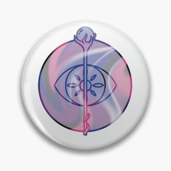 Item preview, Genderfluid Warlock Symbol designed and sold by AdlayasDesigns.