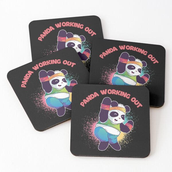 Item preview, Panda working out designed and sold by Cattigal.