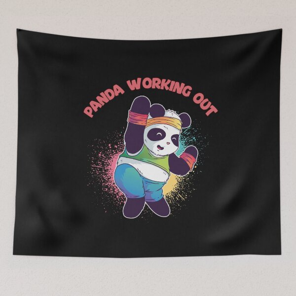 Item preview, Panda working out designed and sold by Cattigal.
