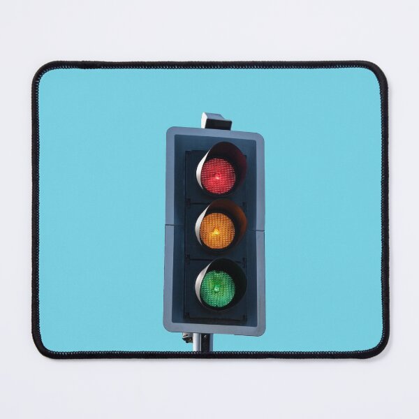 Item preview, Red, amber and green traffic lights driver's dilemma designed and sold by LindaCooke.