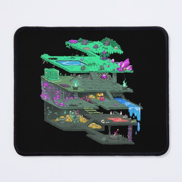 Item preview, Dungeoneering Map designed and sold by Rebekah Bennington.