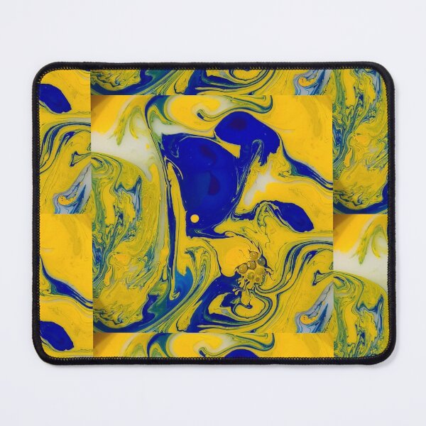 Item preview, Blue and yellow abstract designed and sold by zchriswit.
