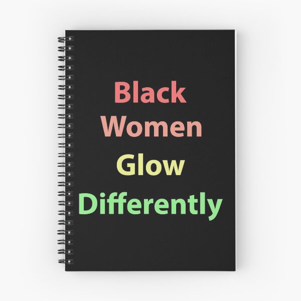 Item preview, Black Women Glow Differently designed and sold by Housestore.