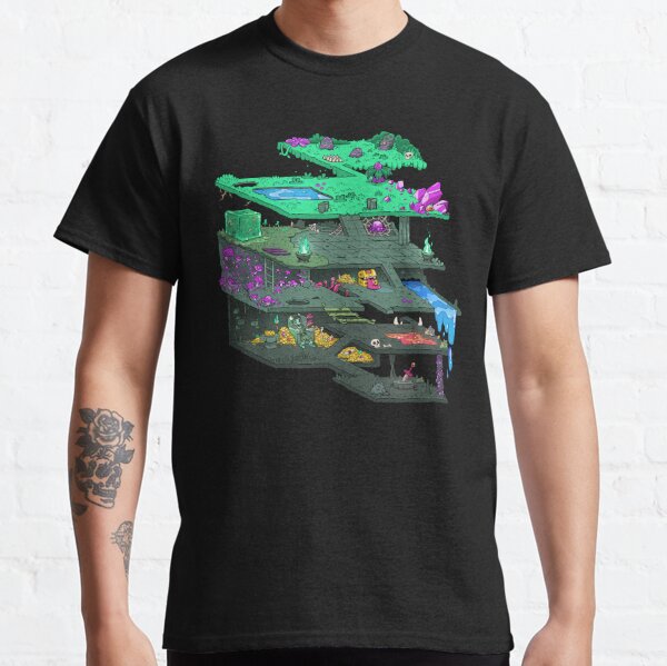 Dungeon Map T-Shirts for Sale