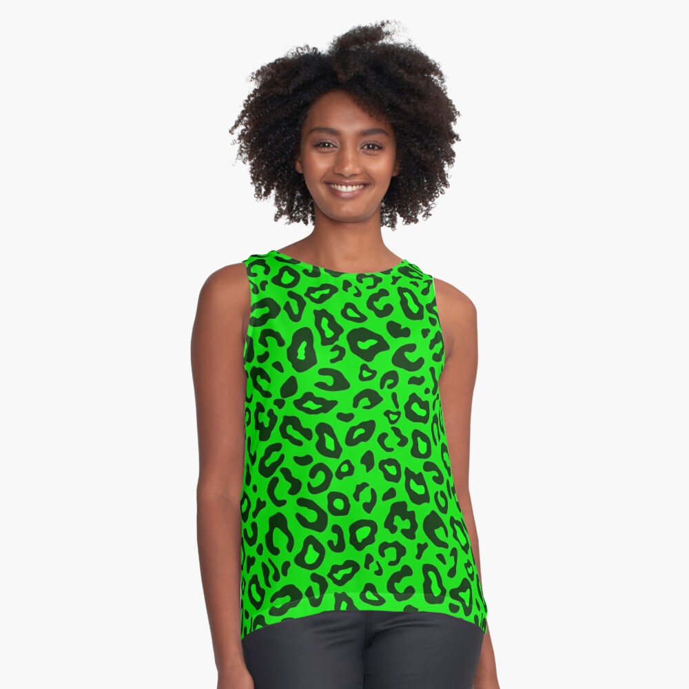 Neon leopard leggings button for shrill Bad outfits