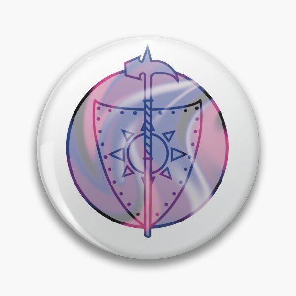 Item preview, Genderfluid Paladin Symbol designed and sold by AdlayasDesigns.