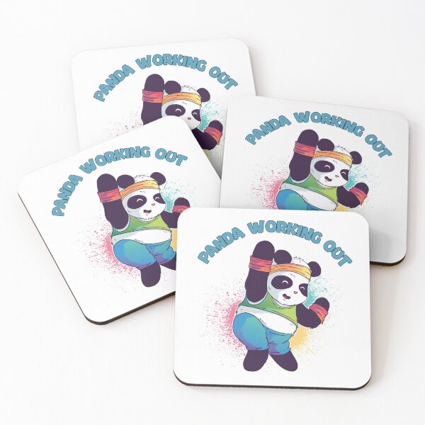 Item preview, Panda working out designed and sold by Cattigal.