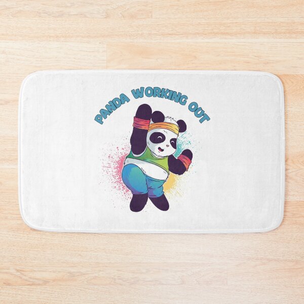 Item preview, Panda working out designed and sold by Cattigal.