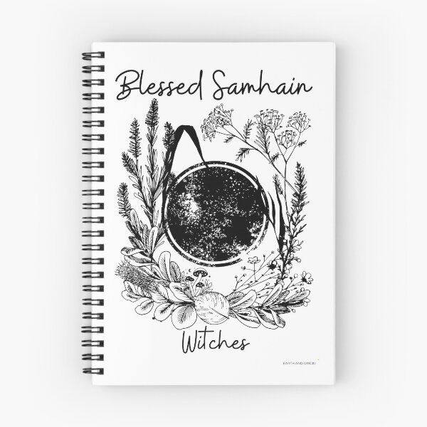 Item preview, Blessed Be Samhain Halloween Witches Herbs Full Moon designed and sold by earthandorigin.