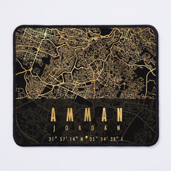 Item preview, Amman Map Jordan designed and sold by hatimelhag.