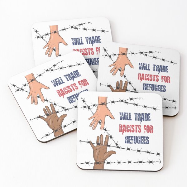 Item preview, Will Trade Racists For Refugees  designed and sold by Simo200.
