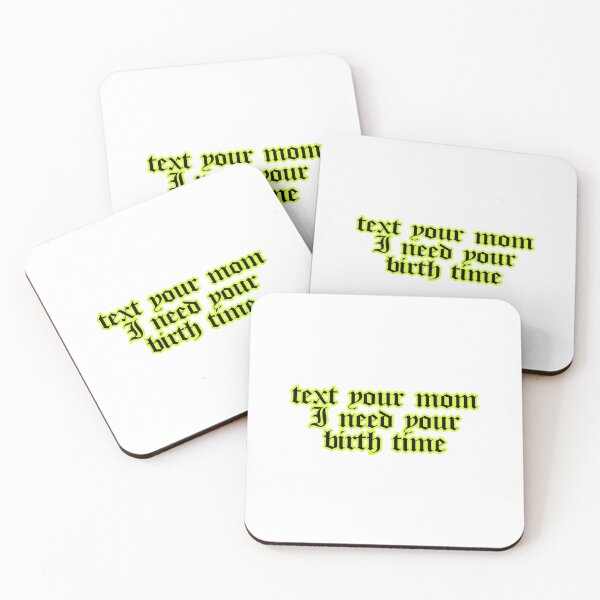 Item preview, I Need Your Birth Time Astrology Sticker designed and sold by Creative Brat Design Studio.