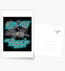 crow fly Postcards