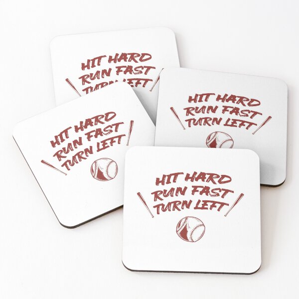 Item preview, Hit Hard Run Fast Turn Left designed and sold by digimeetsart.