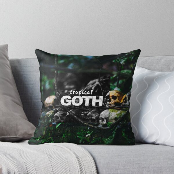 Item preview, Tropical goth golden skull tiki fantasy designed and sold by Francesco Carli.