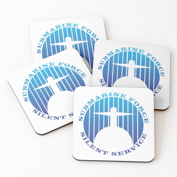 Item preview, Submarine Force Silent Service Deep Ocean Blue Clear Design designed and sold by MadMando.