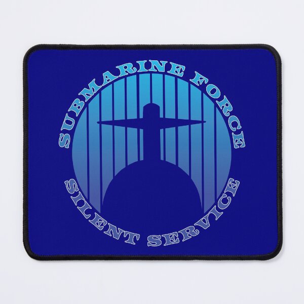 Item preview, Submarine Force Silent Service Deep Ocean Blue Clear Design designed and sold by MadMando.