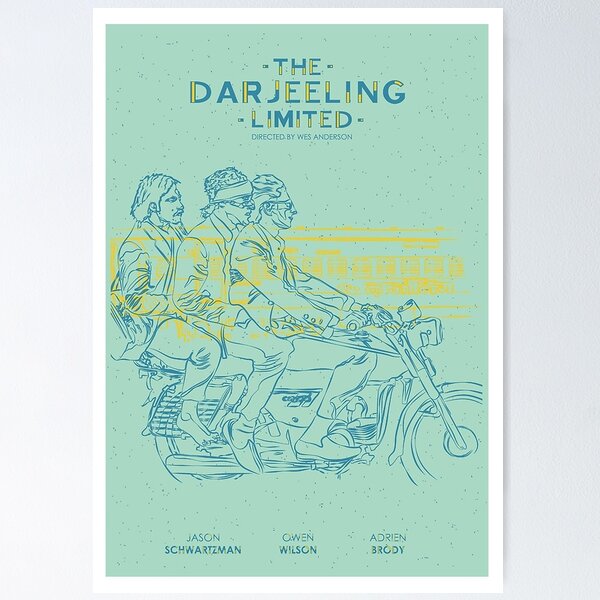 The Darjeeling Limited, Poster designed as part of my Year …