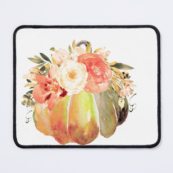 Item preview, pumpkin autumn flowers designed and sold by VittaArtDream.